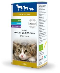 Peur - Fleurs de Bach animaux BIO, 20 ml